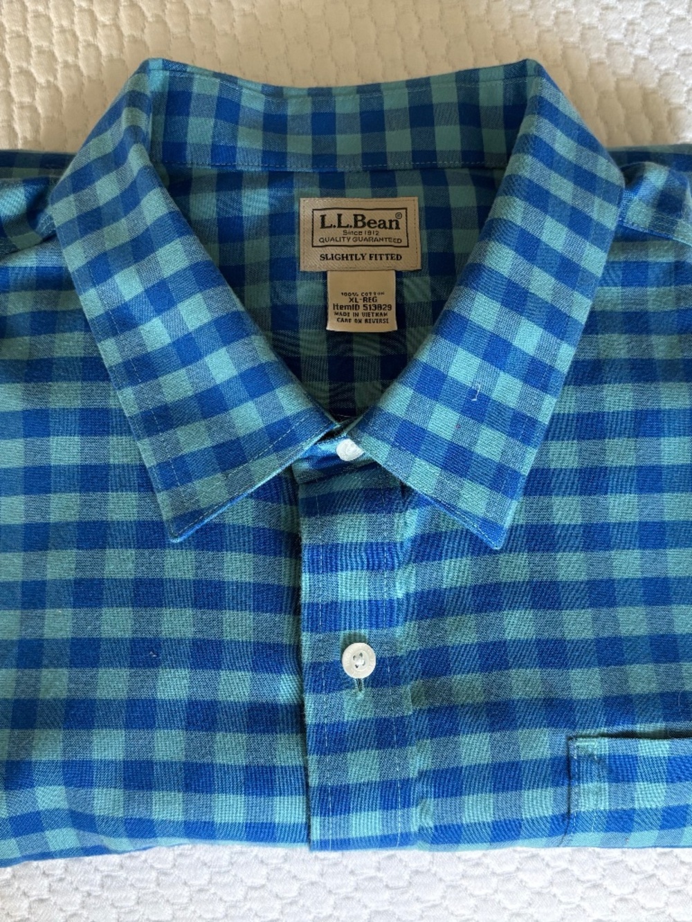 Men's LL Bean Wrinkle-Free Ultrasoft Brushed Cotton Shirt